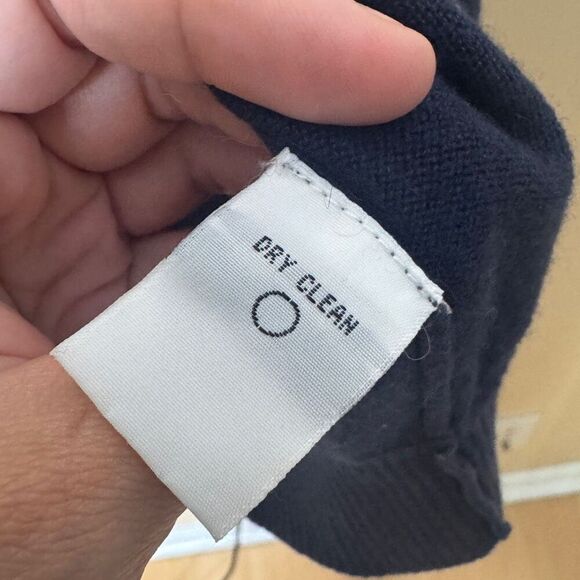 Bobby Jones Sweater Vest Mens XL Navy argyle Silk Cashmere Cable V-neck Golf - Picture 5 of 9